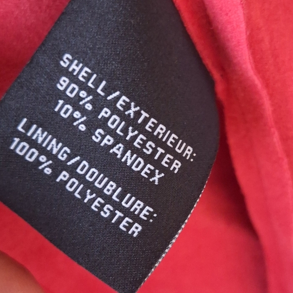 Bagatelle Collection Red Faux Leather Women's Jacket Size M NWT - Picture 7 of 10